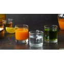 Bicchierini in vetro da liquore 6 pz bicchieri chupito shot amaro feste e bar