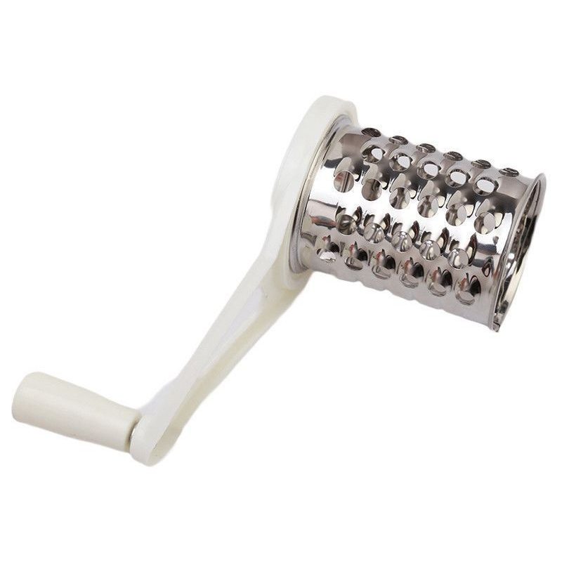 Grattugia da cucina portatile a mano manuale gratta formaggio 3 diverse lame