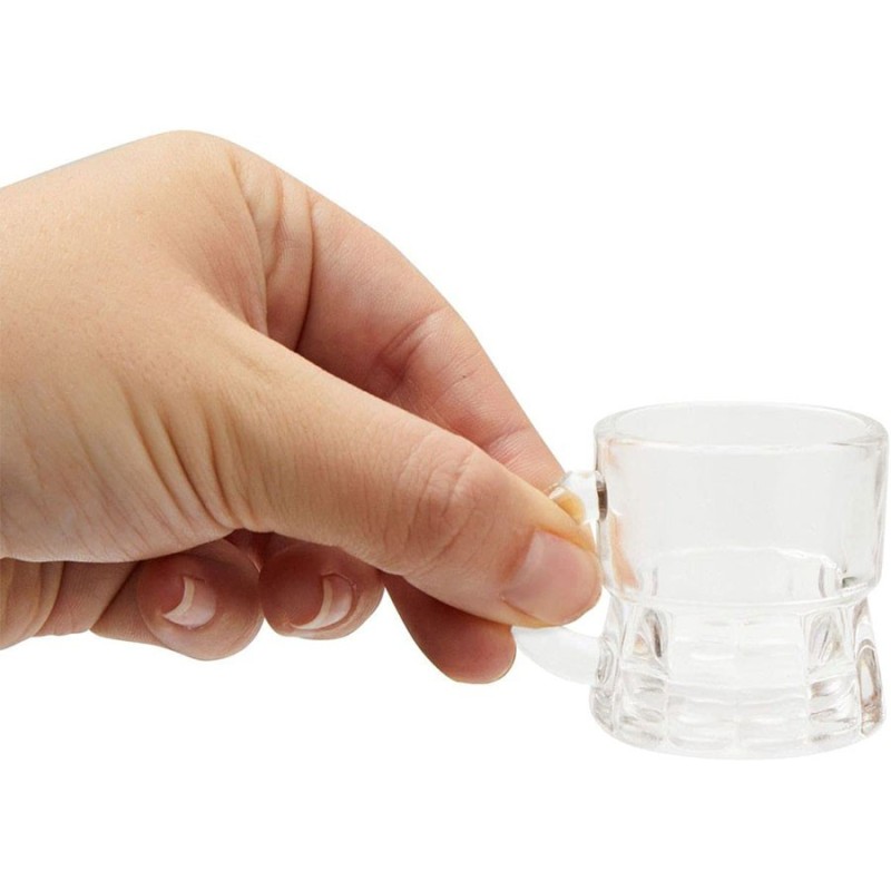 Bicchierini in vetro da liquore 6 pz bicchieri chupito shot amaro f...