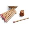 Poly Flame Fiammiferi in legno in bottiglia di vetro,2 confezioni d...