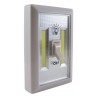 Luce led doppio di cortesia interruttore COB bianca a batterie AAA magnetica