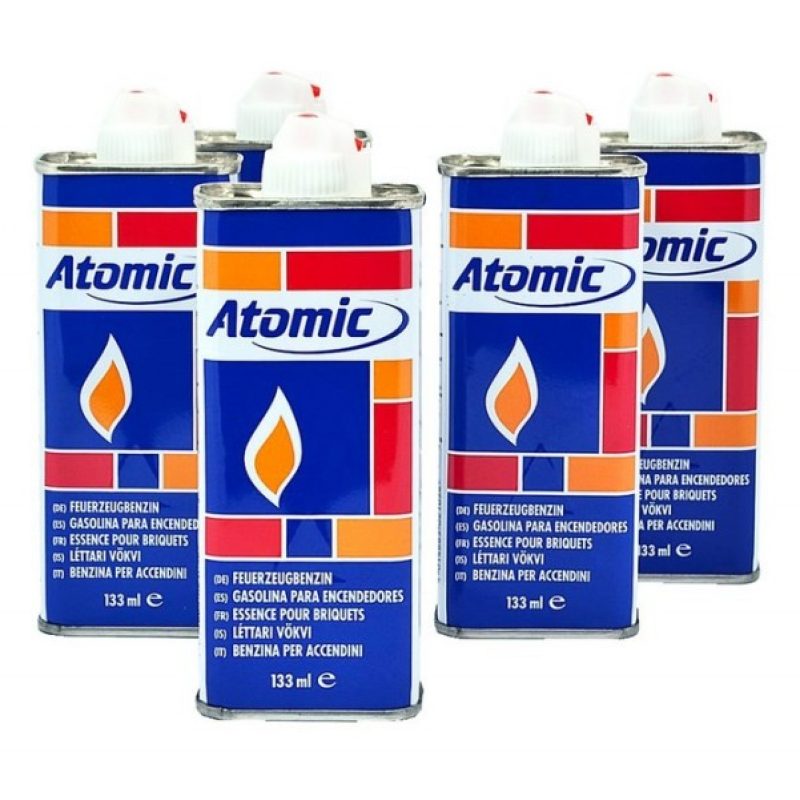 Atomic 3 Lattine Di Fluido Per Ricarica Accendini A Benzina Da 133 ...