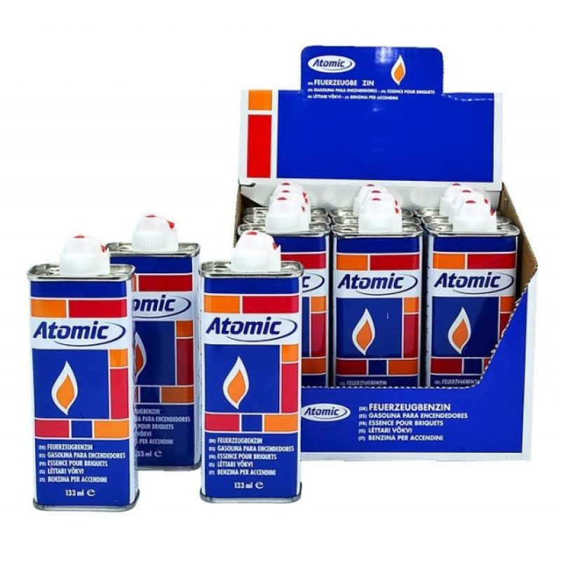 Atomic 3 Lattine Di Fluido Per Ricarica Accendini A Benzina Da 133 ...