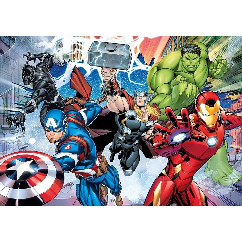 Clementoni PUZZLE PER BAMBINI 30 PZ THE AVENGERS MAXI Marvel Clemen...