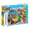 Clementoni Puzzle 30 pezzi- Maxi - Disney Mickey and the Roadster R...