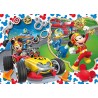 Clementoni Puzzle 30 pezzi- Maxi - Disney Mickey and the Roadster R...
