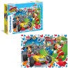 Clementoni Puzzle 30 pezzi- Maxi - Disney Mickey and the Roadster R...