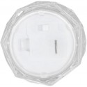 3 MINI LAMPADA TAVOLO COMODINO DIAMANTE EFFETTO CRISTALLO LUCE CALDA DECORATIVA