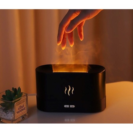 Diffusore di aromi Umidificatore Aromaterapia 230 ml oli essenziali con fiamma