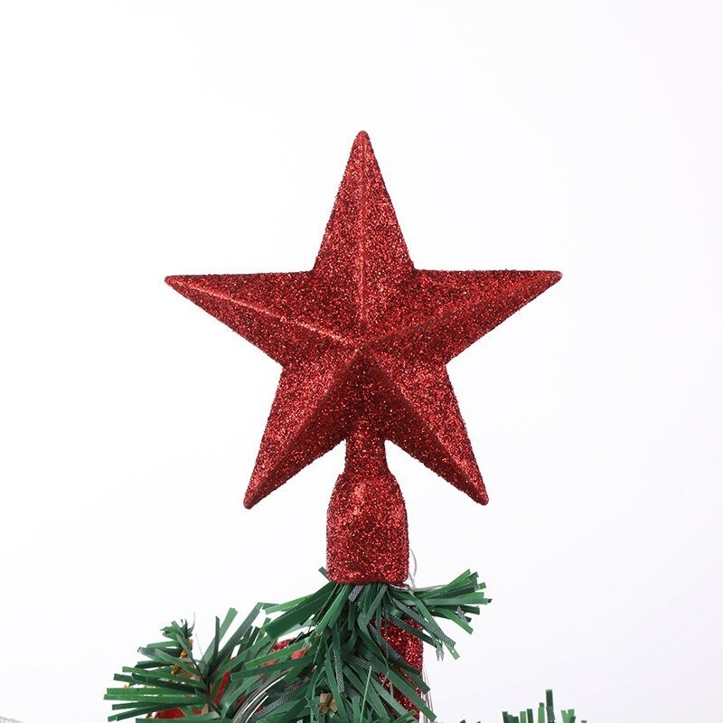 Hongu ALBERO DI NATALE PICCOLO DECORAZIONE DA TAVOLO ADDOBBATO ARTF...