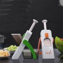 Mandolina AffettaVerdure Manuale Spessore Regolabile Affettatrice Taglia Verdure