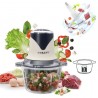 SOKANY Tritatutto Elettrico 600W Tritacarne Cucina con 4 Lame e 2L ...