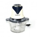 Tritatutto Elettrico 600W Tritacarne Cucina con 4 Lame e 2L Ciotola in Vetro
