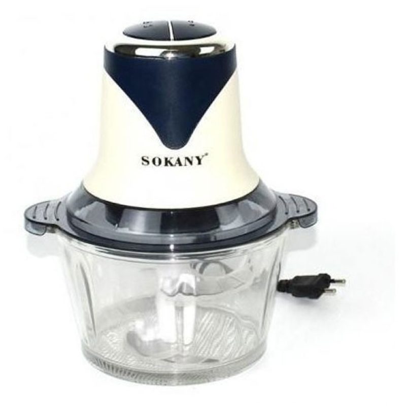 SOKANY Tritatutto Elettrico 600W Tritacarne Cucina con 4 Lame e 2L ...