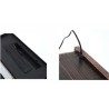 Lampada da Tavolo Lanterna 3 Led Effetto Fuoco Camino finto 60x20cm...