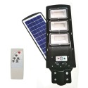 FARO LAMPIONE LED STRADALE GIARDINO FOTOVOLTAICO PANNELLO SOLARE 90W 6500K