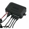 Andowl KIT 4 SENSORI DI PARCHEGGIO CON MINI DISPLAY LED ACUSTICO NE...