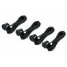 Andowl KIT 4 SENSORI DI PARCHEGGIO CON MINI DISPLAY LED ACUSTICO NE...