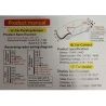 Andowl KIT 4 SENSORI DI PARCHEGGIO CON MINI DISPLAY LED ACUSTICO NE...