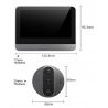Tuya Tuya Spioncino Smart WiFi con Monitor LCD 2 MP a colori intell...