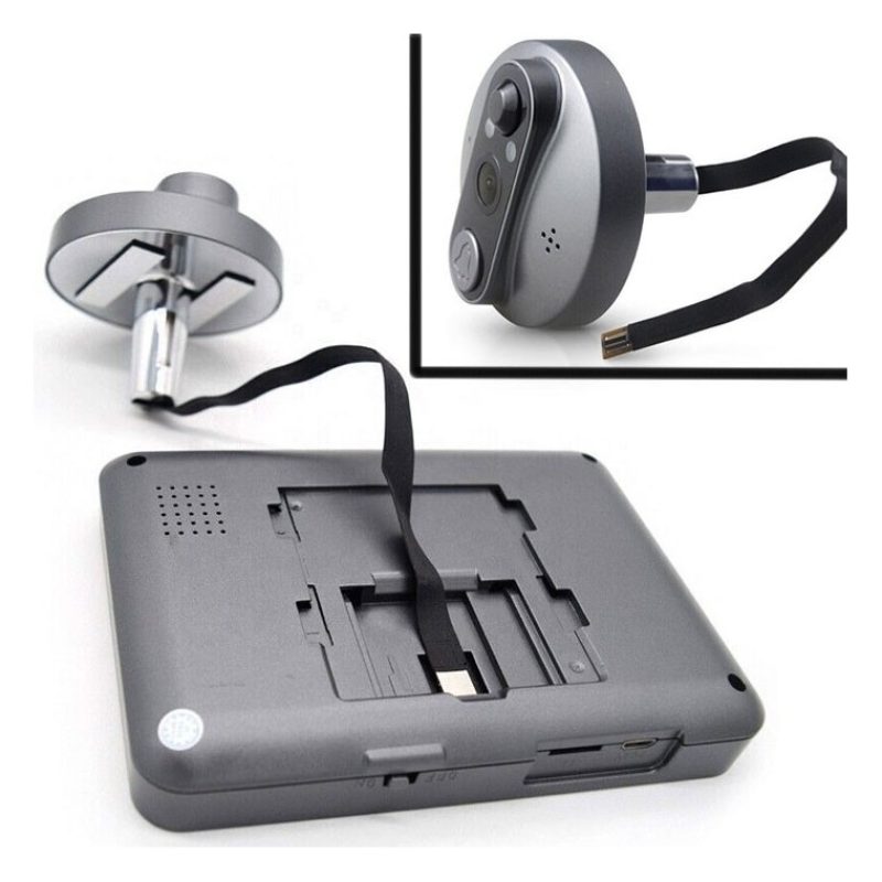 Tuya Tuya Spioncino Smart WiFi con Monitor LCD 2 MP a colori intell...