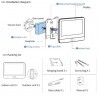 Tuya Tuya Spioncino Smart WiFi con Monitor LCD 2 MP a colori intell...