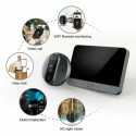 Tuya Spioncino Smart WiFi con Monitor LCD 2 MP a colori intelligente telecamera