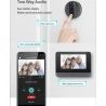 Tuya Tuya Spioncino Smart WiFi con Monitor LCD 2 MP a colori intell...