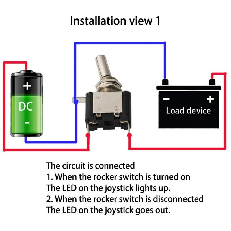 Generico 2X INTERRUTTORE AERONAUTICO TUNING AUTO MOTO KILL SWITCH L...