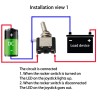Generico 2X INTERRUTTORE AERONAUTICO TUNING AUTO MOTO KILL SWITCH L...