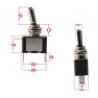 Generico 2X INTERRUTTORE AERONAUTICO TUNING AUTO MOTO KILL SWITCH L...