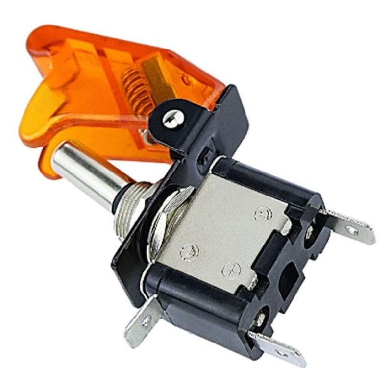 Generico 2X INTERRUTTORE AERONAUTICO TUNING AUTO MOTO KILL SWITCH L...