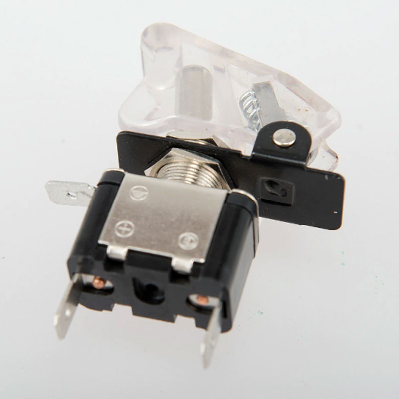 2X INTERRUTTORE AERONAUTICO TUNING AUTO MOTO KILL SWITCH LED SICURA...