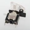 2X INTERRUTTORE AERONAUTICO TUNING AUTO MOTO KILL SWITCH LED SICURA...