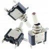 2X INTERRUTTORE AERONAUTICO TUNING AUTO MOTO KILL SWITCH LED SICURA...