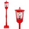 Hongu Lampione Natale con Luce LED Scena Natalizia Motorizzata Neve...