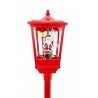 Hongu Lampione Natale con Luce LED Scena Natalizia Motorizzata Neve...