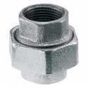3x Bocchettone conico 1/2" raccordo acciaio inox idraulica impianti acqua gas FF