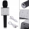 Microfono wireless bluetooth cassa integrata echo batteria karaoke altoparlante
