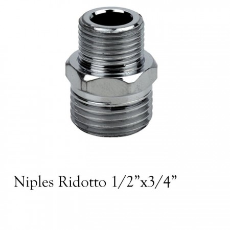 RACCORDERIA 1/2 RACCORDO RACCORDI IDRAULICI ACCIAIO INOX ACQUA/GAS RIDUTTORI