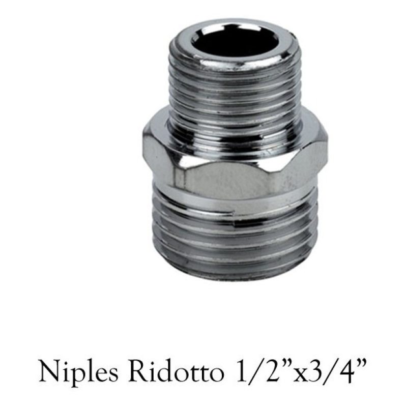 Hongu RACCORDERIA 1/2 RACCORDO RACCORDI IDRAULICI ACCIAIO INOX ACQU...