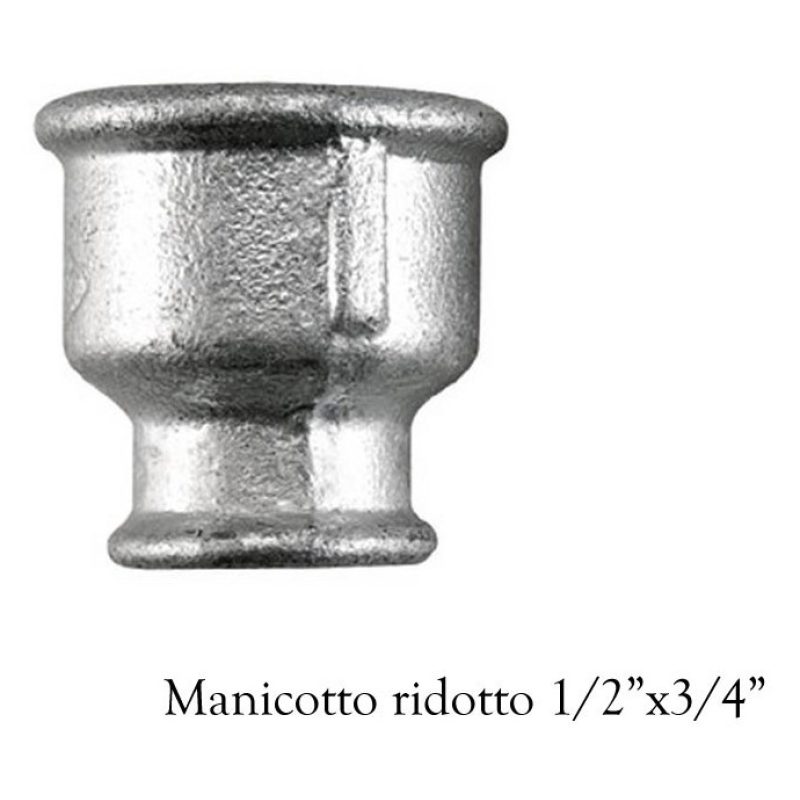 Hongu RACCORDERIA 1/2 RACCORDO RACCORDI IDRAULICI ACCIAIO INOX ACQU...