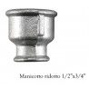 Hongu RACCORDERIA 1/2 RACCORDO RACCORDI IDRAULICI ACCIAIO INOX ACQU...