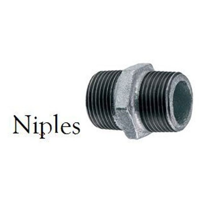 Hongu RACCORDERIA 3/4" RACCORDO RACCORDI IDRAULICI ACCIAIO INOX ACQ...