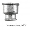 RACCORDERIA 3/4" RACCORDO RACCORDI IDRAULICI ACCIAIO INOX ACQUA/GAS RIDUTTORI