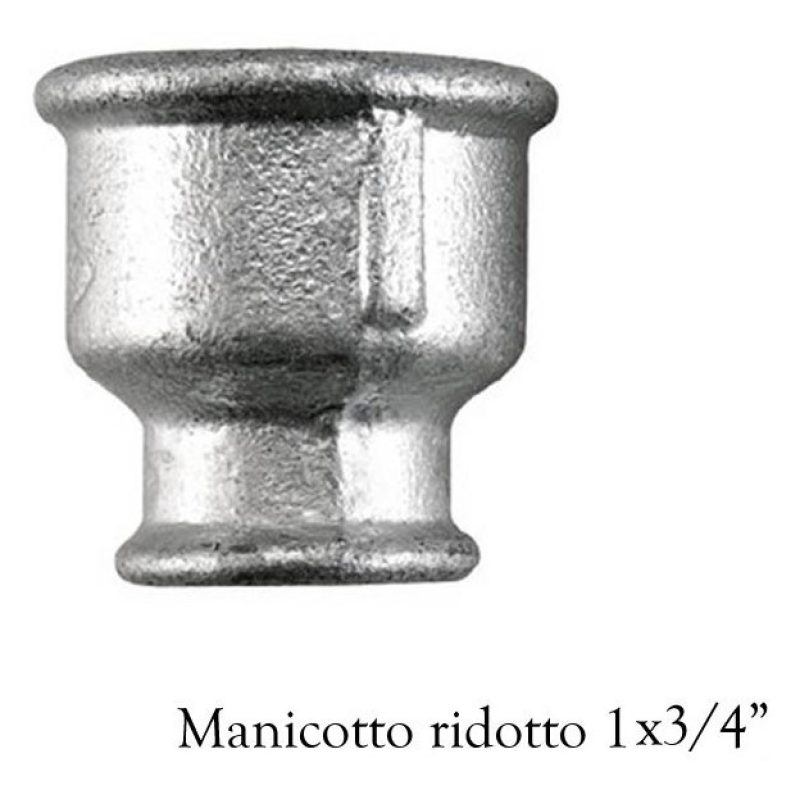 Hongu RACCORDERIA 3/4" RACCORDO RACCORDI IDRAULICI ACCIAIO INOX ACQ...
