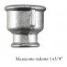 Hongu RACCORDERIA 3/4" RACCORDO RACCORDI IDRAULICI ACCIAIO INOX ACQ...