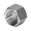 10 Tappi F 1/2" TAPPO FEMMINA RACCORDERIA RACCORDI IDRAULICI TUBO ACQUA GAS ARIA