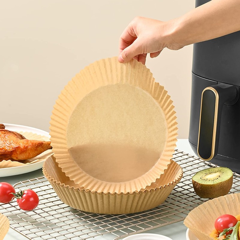 Hongu 120 Pezzi Fodera di Carta Monouso da Forno per Friggitrice ad...