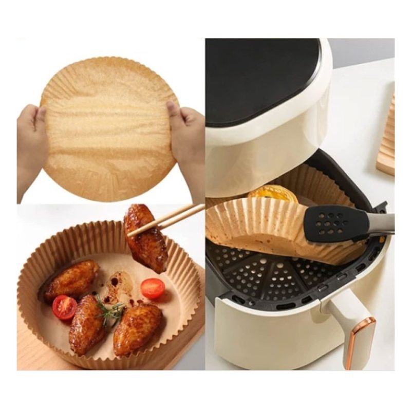 Hongu 120 Pezzi Fodera di Carta Monouso da Forno per Friggitrice ad...